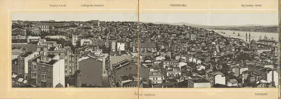 AF-002 Galata Sérail | College des Jésuites | Église Anglaise | FOUNDOUKLI | Beylerbey Sérail | TOPHANÉ
