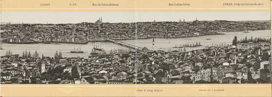 AF-005 Corne d'Or | Mosque su Sultan Mehmed | Mosque Sultan Selim | Fener, Siège du Patriarch grec | Pont de Asap Kapou | Docks de l'Arsenal