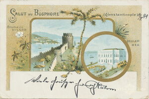 10 Salut du Bosphore - Roumeli Hissar - Begler Beg