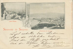 12 Quai Douan; Panorama de Smyrne