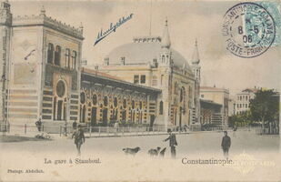 1102 La gare à Stamboul