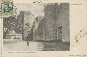 1158 Entrée des Sept Tours, Constantinople