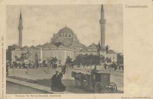 1171 Mosquée du Sultan Bayazid, Stamboul, Constantinople