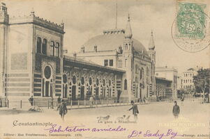 1270 La gare à Stamboul