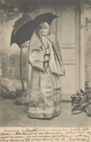 1454 Femme en costume turc