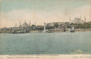 1695 Stamboul, vue prise de la mer de Marmara, Constantinople