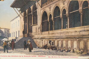 93 Fontaine de Ablutions de la Mosquée Validé - Stamboul