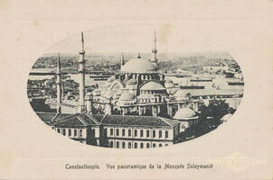 77174 Vue panoramique de la Mosquée Suleymanié