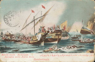 MJC067 Bataille navale. Barbarousse Hairredine contre Andrea Doria