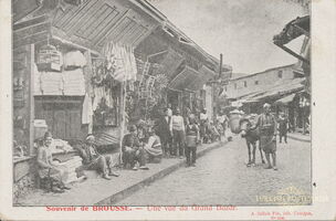 506 Un vue du Grand Bazar - Souvenir de Brousse